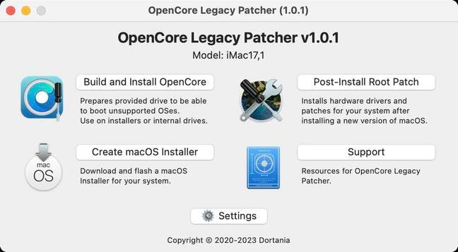 Open Core Legacy Patcher puts you a few clicks away from the forbidden pleasure of a newer macOS.